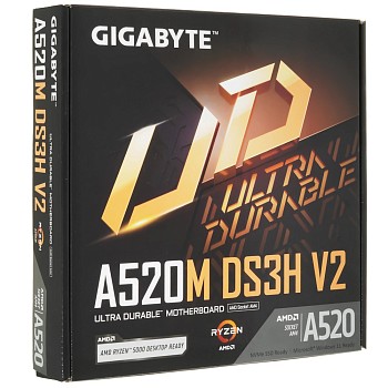 Материнская плата GIGABYTE A520M DS3H V2 в магазине PartsOkey.ru в Ростове на Дону, Краснодаре и Москве